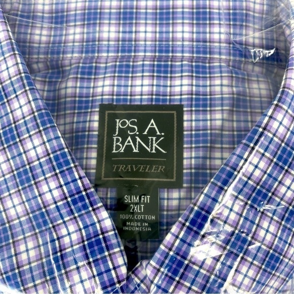 NWT Jos. A. Bank Slim Fit Longsleeve Button Down Shirt - Picture 3 of 9